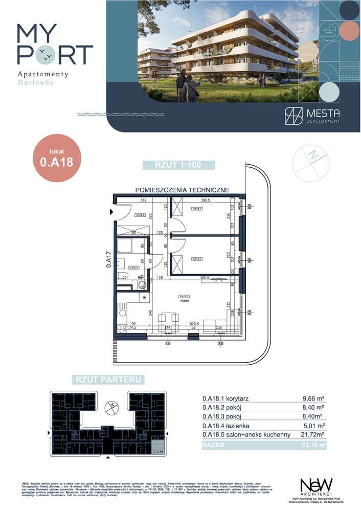 MyPort Apartamenty Darłówko - 0.A18