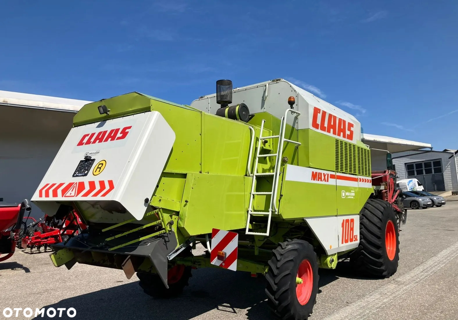 Claas Dominator 108 SL Kombajn zbożowy , 6-cylindrowy mercedes, ROK 1992, 221 KM - 4