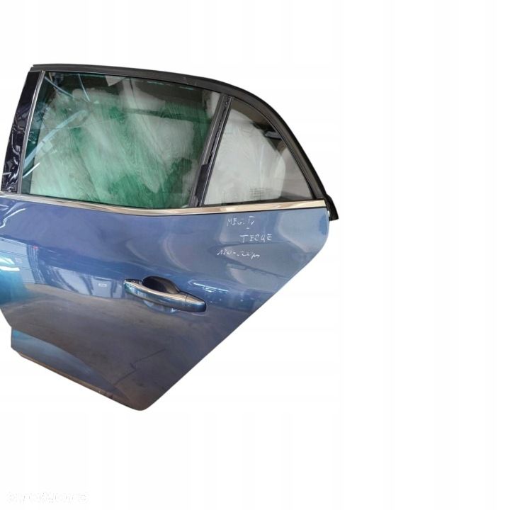 DRZWI TYLNE TYŁ LEWE KOMPLETNE RENAULT MEGANE IV 5D HB TERQE - 2