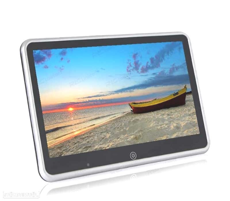 ECRÃ PARA ENCOSTO DE CABEÇA MULTIMEDIA 10 PULGADAS HD TÁCTIL USB SD - 1