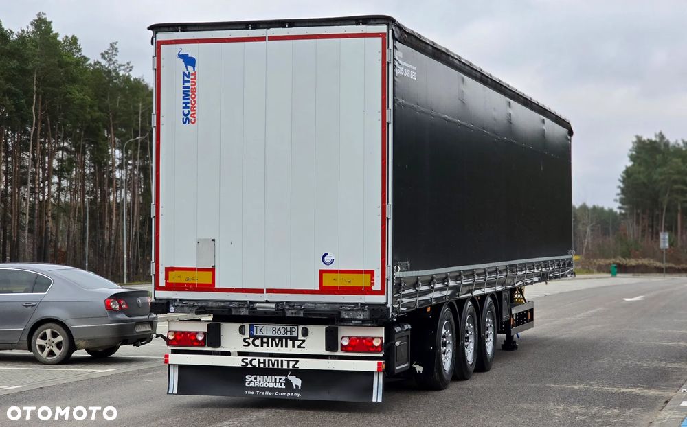 Schmitz Cargobull SCHMITZ CARGOBULL❗️❗️ MODEL 2019 / FIRANKA STANDARD / OŚ PODNOSZONA / OSIE SCHMITZ / CERTYFIKAT XL CODE / HAMULCE TARCZOWE / MULTILOCK / OPONY 90% / JAK NOWA ❗️❗️ - 20
