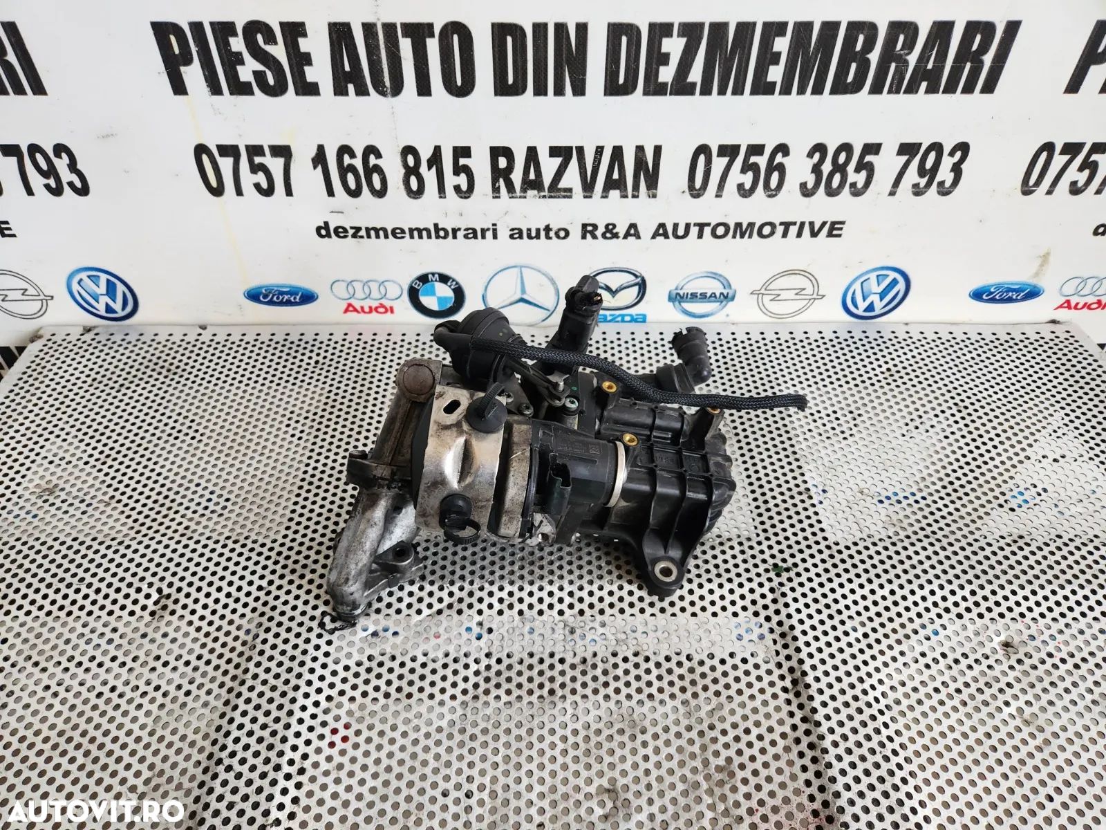 Racitor Gaze Egr Supapa Valva Egr Ford Citroen Peugeot 2.0 / 2.2 BlueHdi Tdci Euro 6 Jumper Boxer K - 1