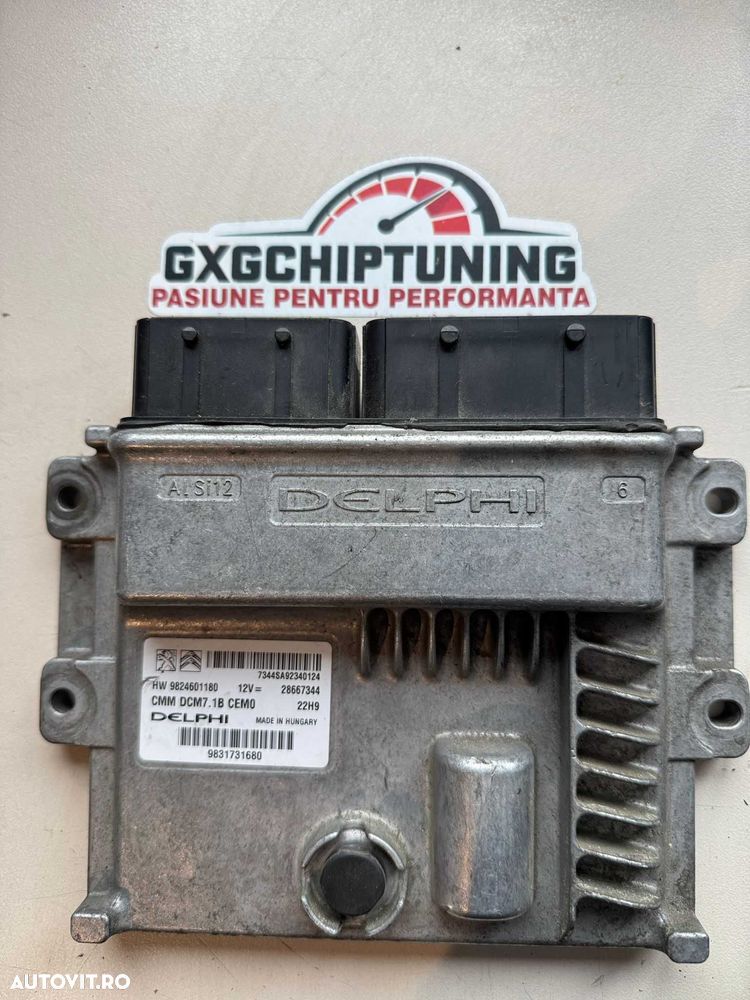 Calculator motor 9824601180, 9831731680, CMM DCM7.1B Citroen Jumper 2 - 1