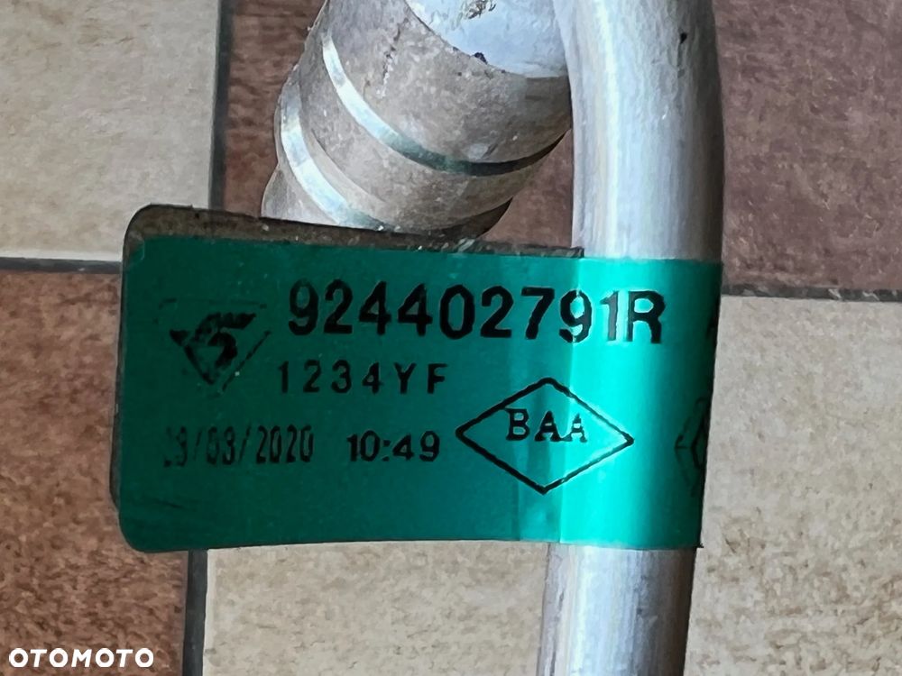 PRZEWÓD RURKA WĄŻ KLIMATYZACJI DACIA SANDERO II 2 LIFT 924402791R - 7