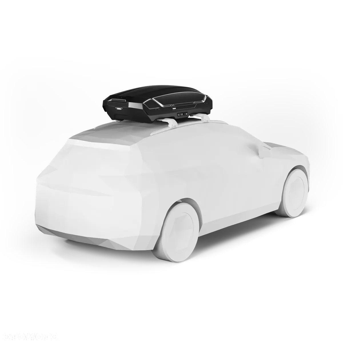 BOX DACHOWY THULE MOTION 3 SPORT BLACK GLOSSY Z CZARNYM POŁYSKIEM 300 L - 6