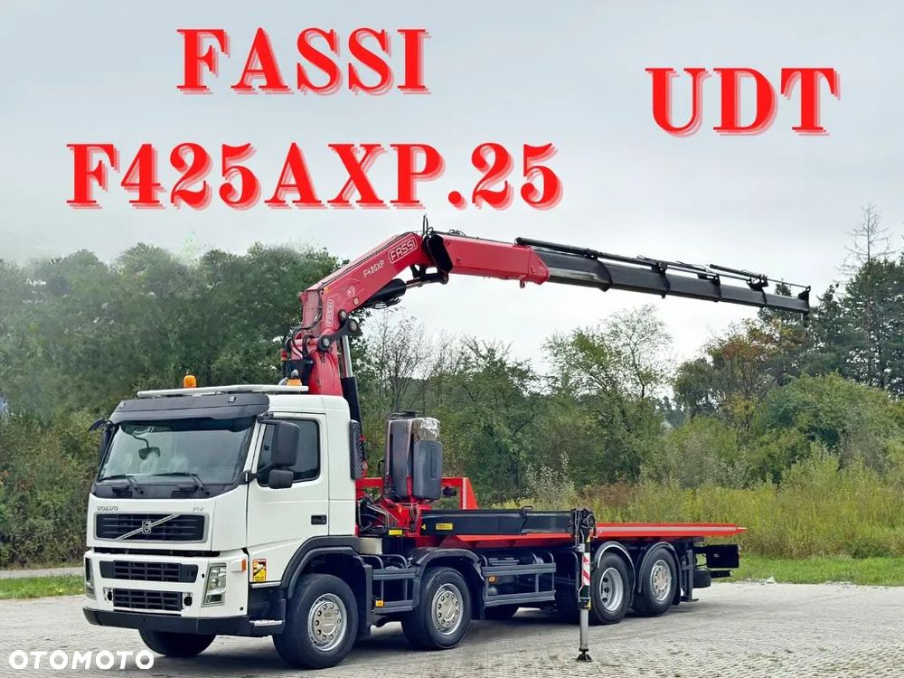 Volvo FM 460 * LAWETA 7,40 m + FASSI F425AXP.25 + PILOT / STAN BDB