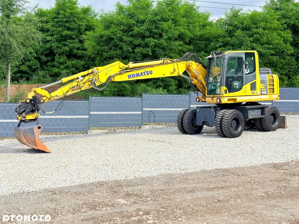 Komatsu * Komatsu PW 148  *ROTOTILT * Sprowadzona * Koparka Kołowa * - 16