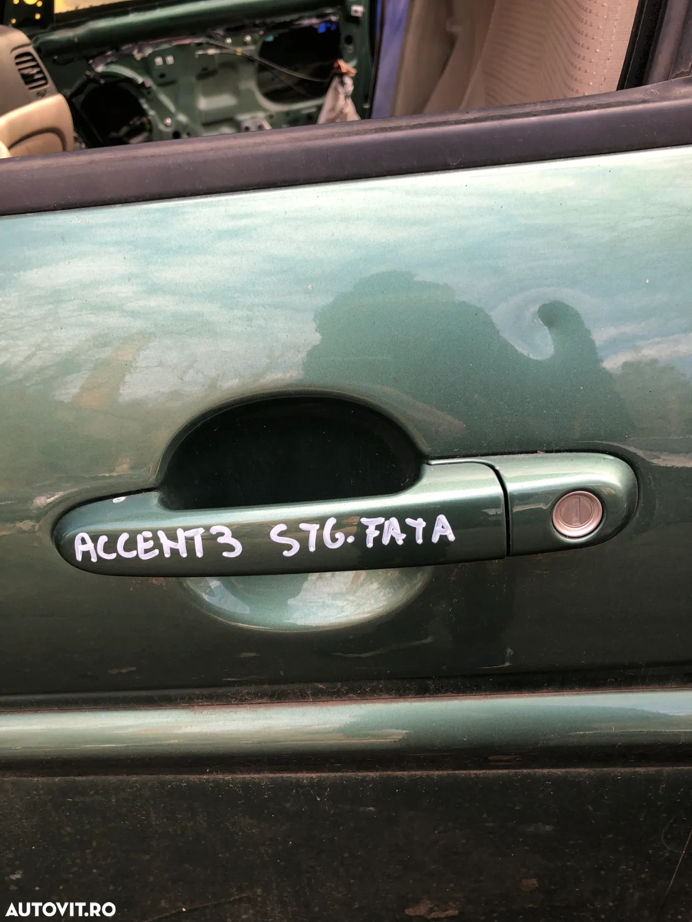Maner stanga fata.stanga spate Hyundai Accent 3 2007 - 7
