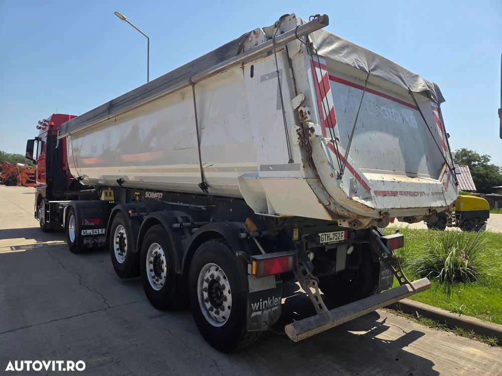 Schmitz Cargobull SCB 28mc, MASA PROPIE 6 TONE, 2020, 28mc, axa liftabila, jante ALUMINIU, protectii laterale si spate, scena vizitare, prelata, frane disc, CARTE IDENTITATE RAR, folosita doar in GERMANIA, PROMOTIE 21.900 EUR+Tva - 13