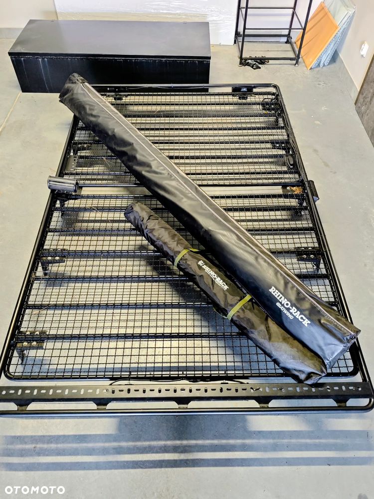 Bagażnik dachowy wyprawowy + Markiza Rhino-Rack Batwing + Led + Skrzynia - 3