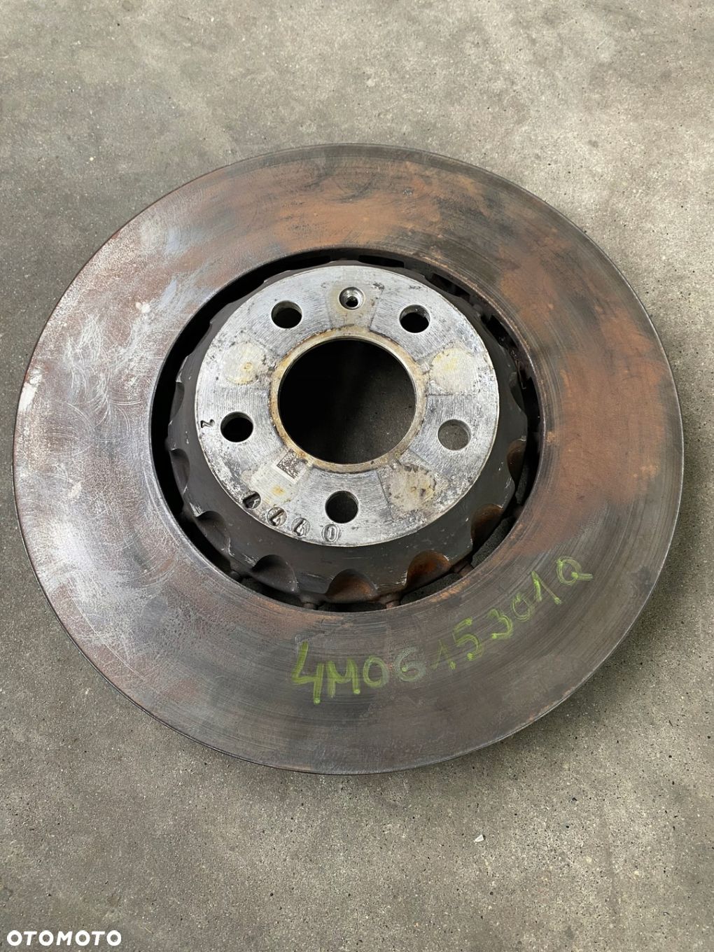 AUDI A6 C8 TARCZA HAMULCOWA 350 4M0615301Q ORYG. - 1