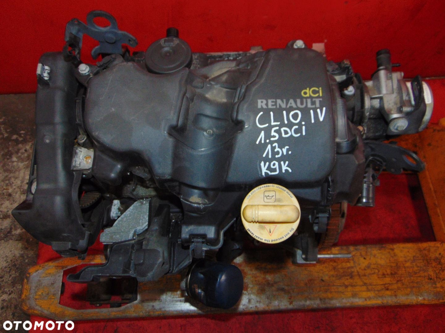 RENAULT CLIO 4 IV 1.5 DCI SILNIK K9K612 K9K 612 K9KC612 - 1