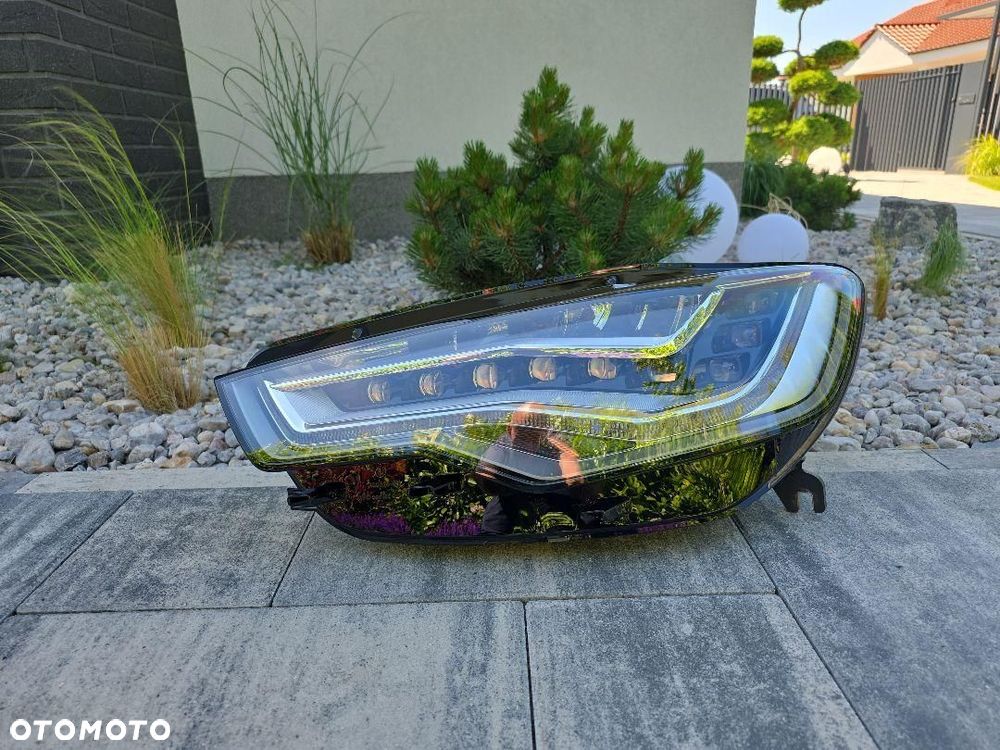 AUDI A6 S6 RS6 C7 4G0 Lampa lewa przód Full Led Dynamic 4G0941033C - 1