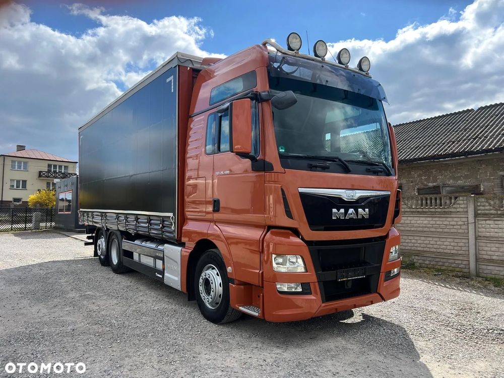 MAN TGX 26.480 / 6x2 / Burto - Firanka / - 27