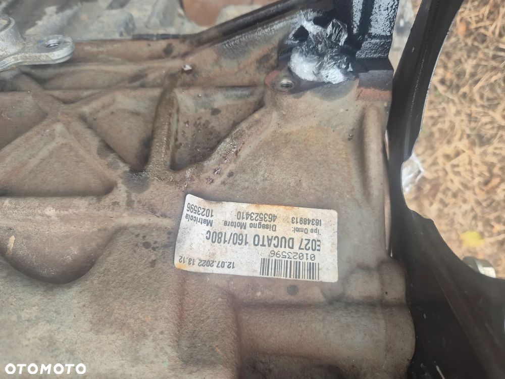 DÓŁ BLOK SILNIKA KOMPLETNY FIAT DUCATO 2.2 EURO6 2022R - 4
