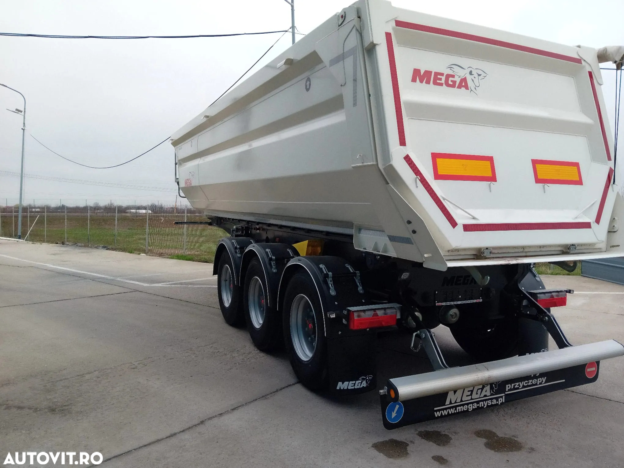 Mega 28m3 BASCULABILA,BALAST,HARDOX–NOUA/TOP! - 5