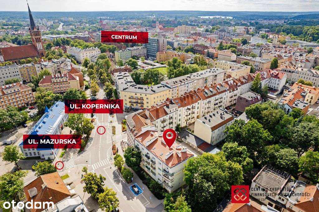Rezerwacja 2 pokoje, Kopernika 12B, Olsztyn