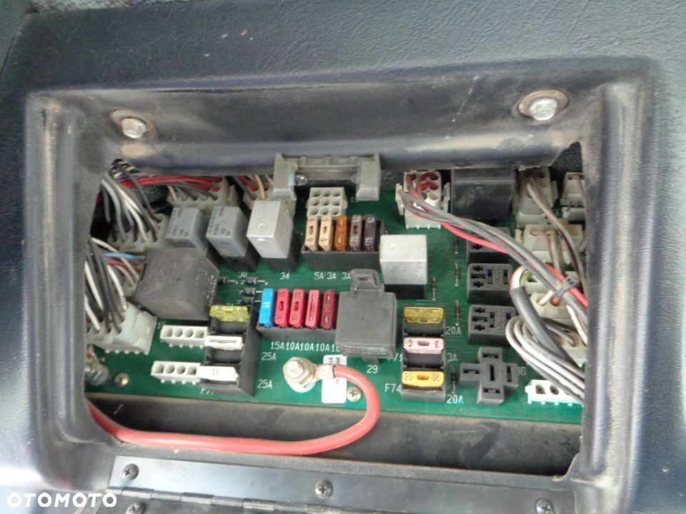 Panel przełącznik wycieraczka silnik potencjometr włącznik instalacja Case CS150 Steyr - 4