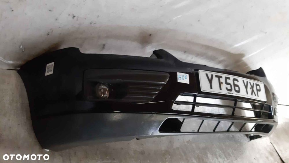 ^ ZDERZAK PRZÓD PRZEDNI DO FORD FOCUS MK2 II F3 CZARNY HALOGENY - 4