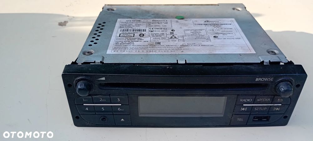 Radio CD USB fabryczne Renault Master TRAFIC VIVARO Kango 281151185R R013-1Din - 1
