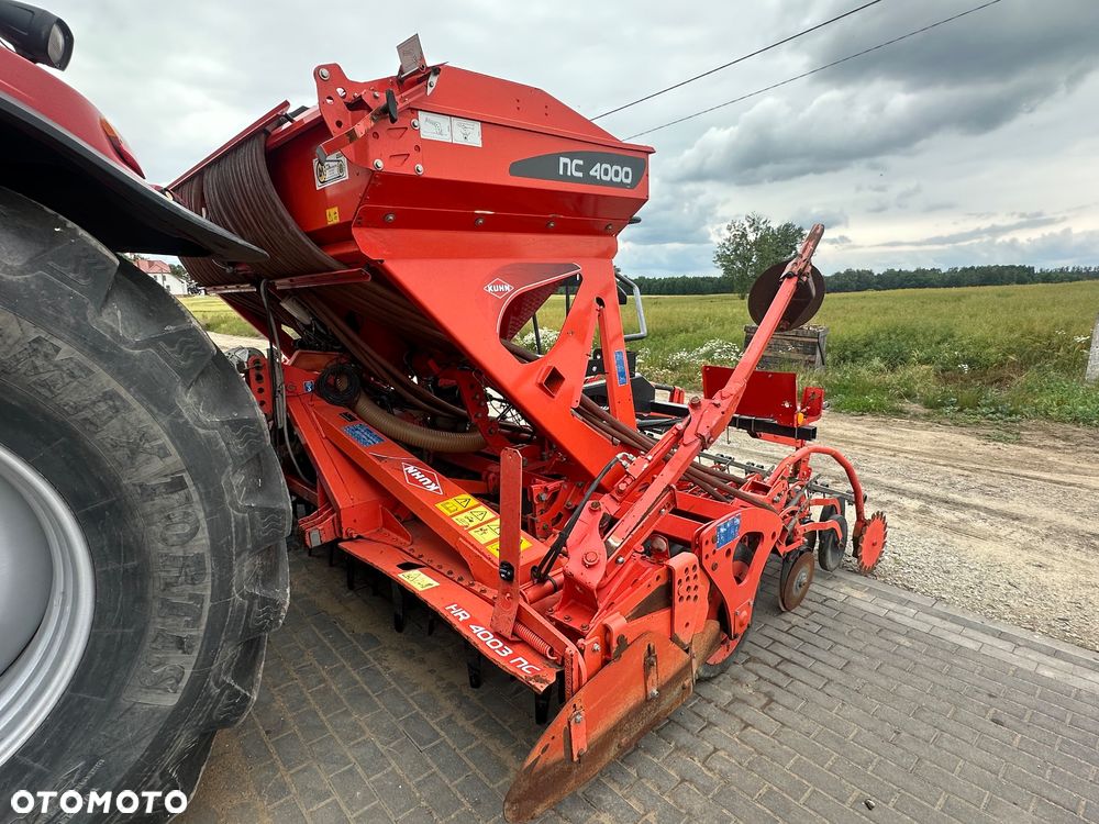 Kuhn agregat uprawowo siewny 4 m brona wirowa kuhn venta combiliner NC 4000 - 6