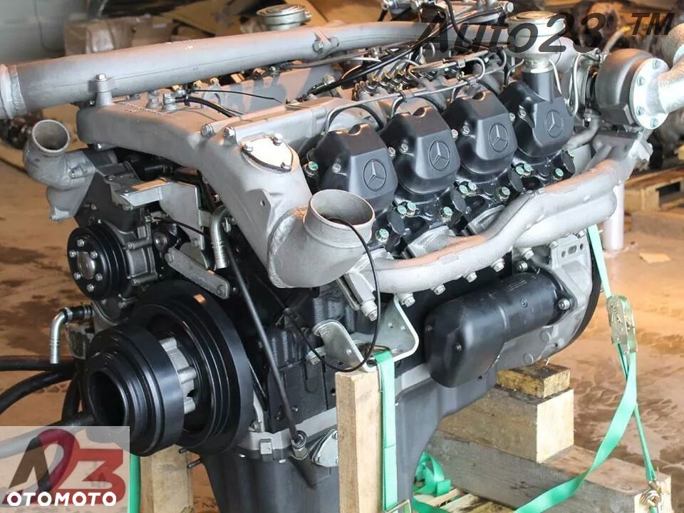 Silnik Mercedes-Benz OM422 OM422.911 Setra V8 Reg! - 1