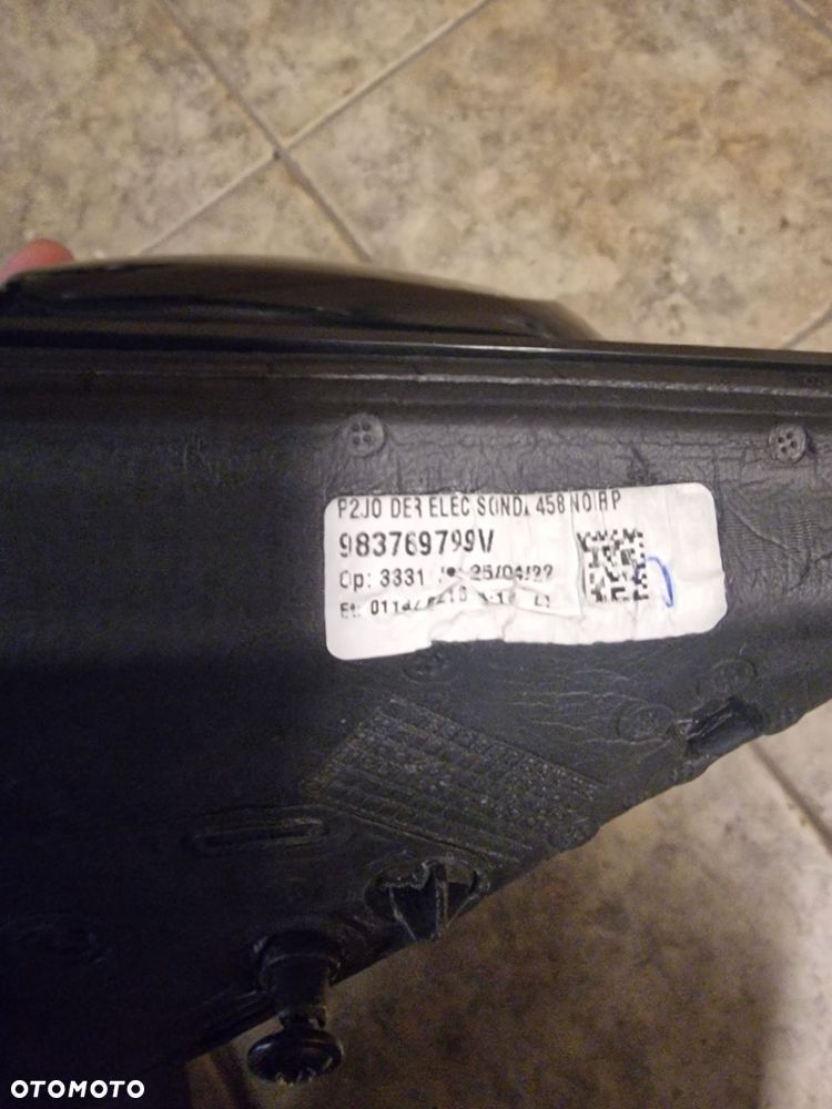 opel corsa f lusterko lewe 6 pin 983767419v / prawe 8 pin (6+2) 983769799v - 8