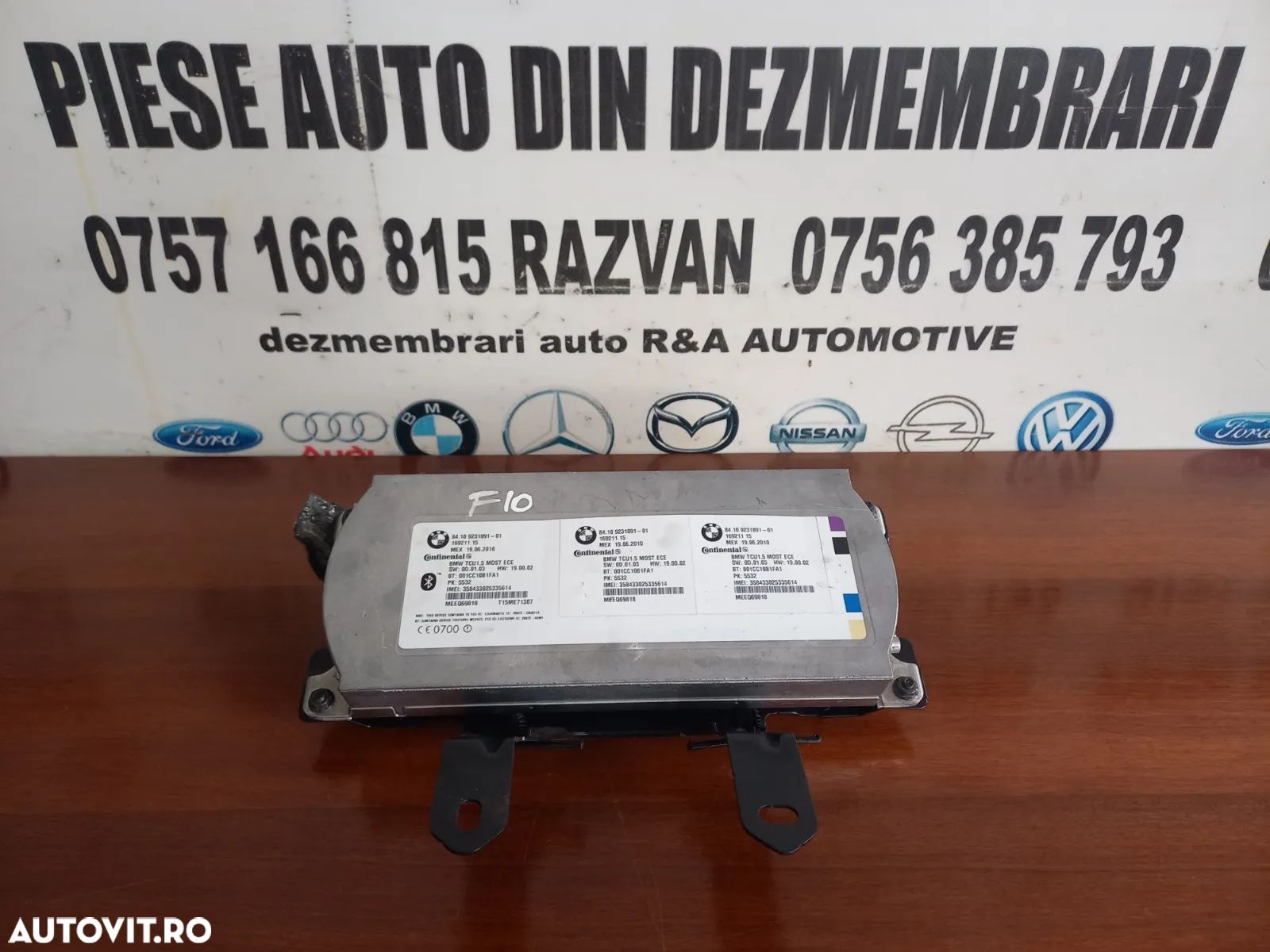Modul Bluetooth Bmw E90 E91 E92 E93 E87 E88 E81 E60 E61 X5 X6 E70 E71 Cod  - Dezmembrari Arad - 1