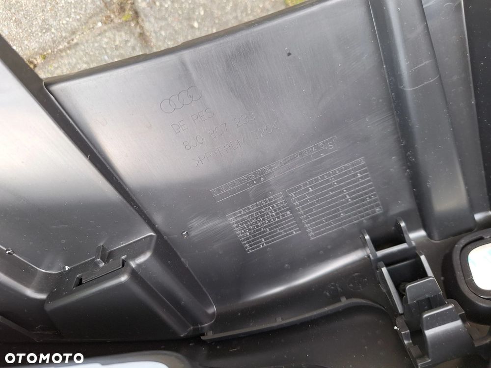 AUDI TT 8J 06-14 IDEAŁ ORYGINAŁ NOWY! ZDERZAK PRZÓD PRZEDNI+GRILL WYSYŁKA 24H - 16