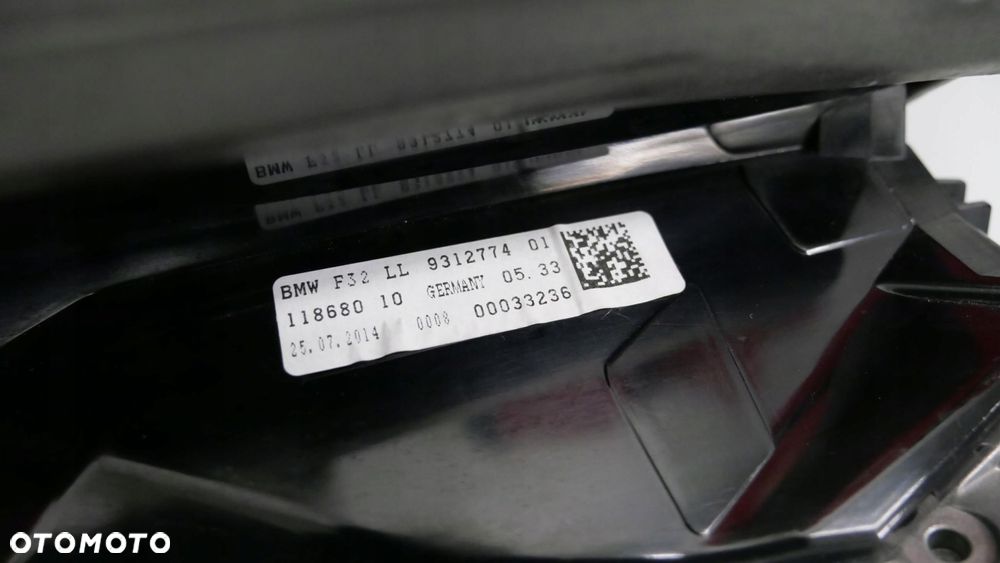 bmw f32 f33 f36 wyświetlacz przezierny head up headup display hud 9312774 - 14