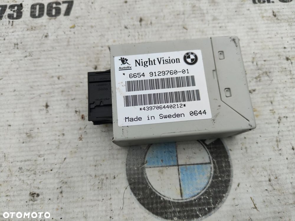 BMW E60 E61 E63 E65 Moduł kamery Night Vision 9129760 - 2