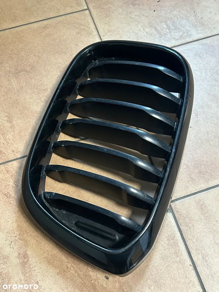 BMW X3 G01 X4 G02 KRATKA OZDOBNA NERKA GRILL ATRAPA LEWA PRZÓD CZARNA 7464919 - 1