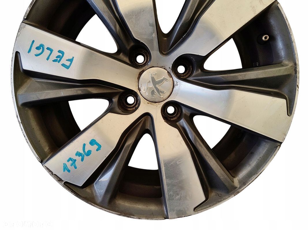 4X FELGI ALUMINIOWE PEUGEOT 2008 I 16'' 6,5J ET20 4X108 9678398177 - 1