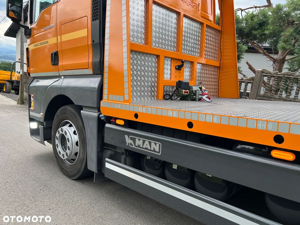 MAN TGX 26.500 | XLX | Euro 6 | 6x2 | INDIVIDUAL | Skrętna Oś | Nowa Zabudowa | Rampy Hydrauliczne | Autolaweta 8,20m | Pomoc Drogowa | Najazd | z Niemiec | STAN PERFEKCYJNY | Tylko 587 tys km | - 22