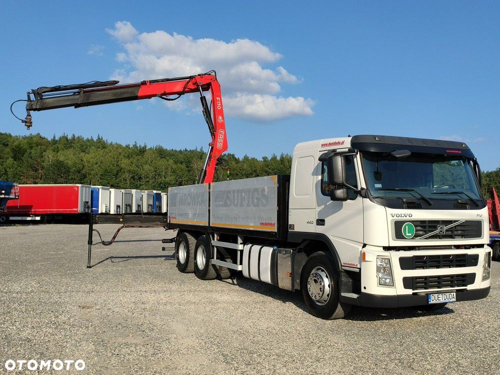 Volvo FM 440 6x4 HDS FASSI F170 Składany w Literę Z - 11