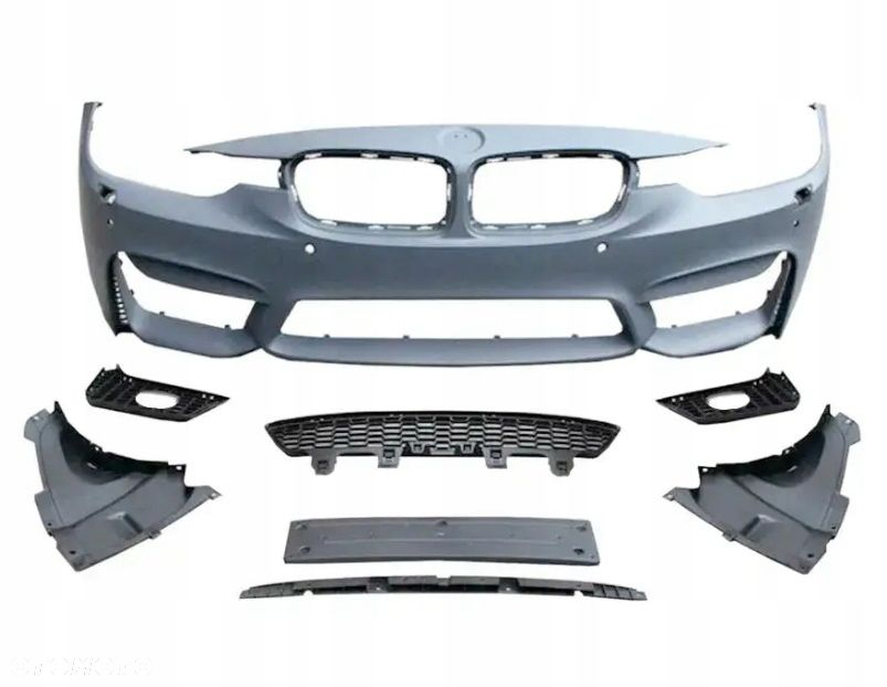 Zderzak Przod Tyl kpl Tuning Sport M3look M-pakiet Bmw 3 f30 2011-2020 - 3