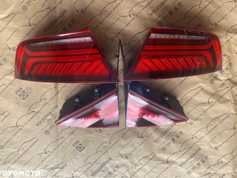 AUDI A7 C7 4G lift Lampy tył Komplet LED MATRIX 4G8945095H 4G8945093H 38km - 11