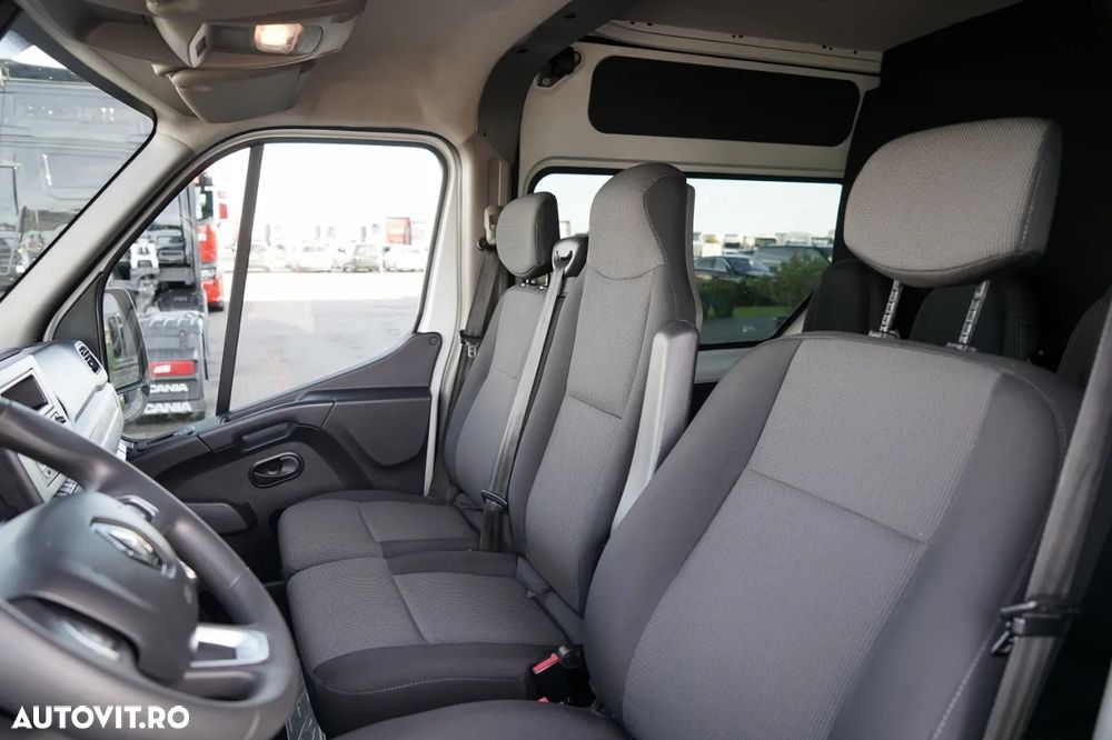 Renault MASTER / TABLĂ / FUGOANĂ / CABINĂ MIXĂ 7 LOCURI / CAROSERIE / RAFTURI - 25