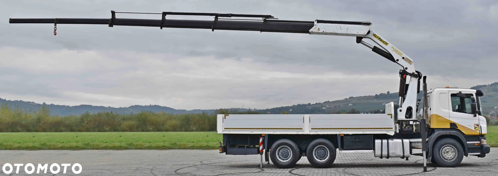 Scania P 420 * SKRZYNIA 6,40 m * PK 29002 + PILOT / 6x4 - 5