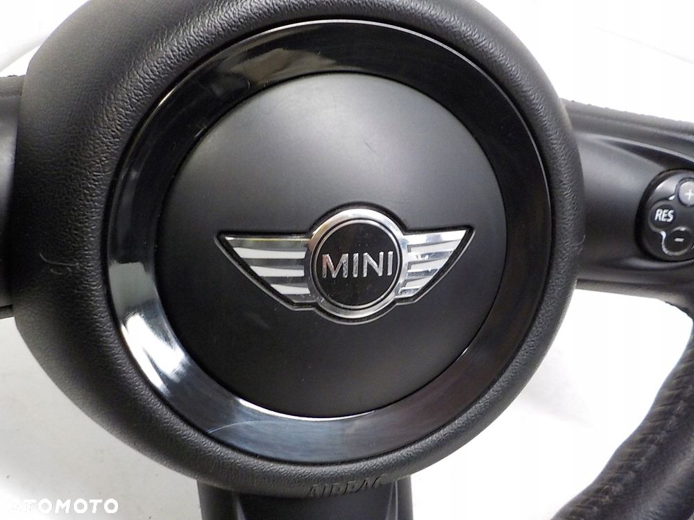MINI COOPER R52 R55 R56 KIEROWNICA SKÓRA MULTI AIRBAG PODUSZKA KIEROWCY - 8