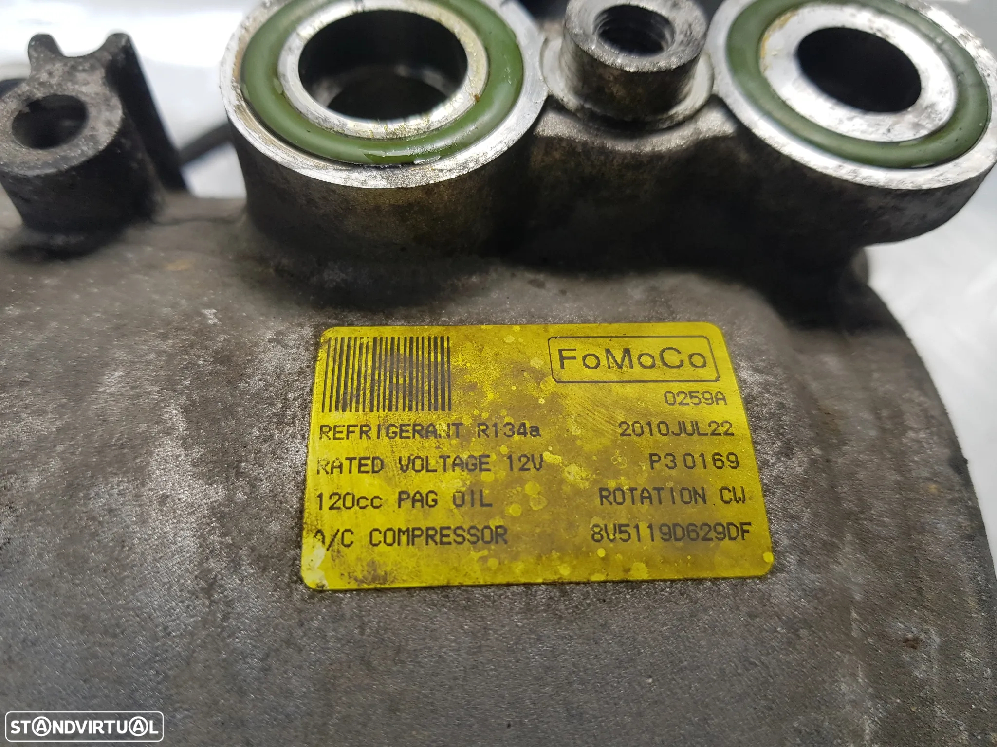 Compressor Ar Condicionado Ford Fiesta VI 1.4 TDI 1.6 TDCI - 2