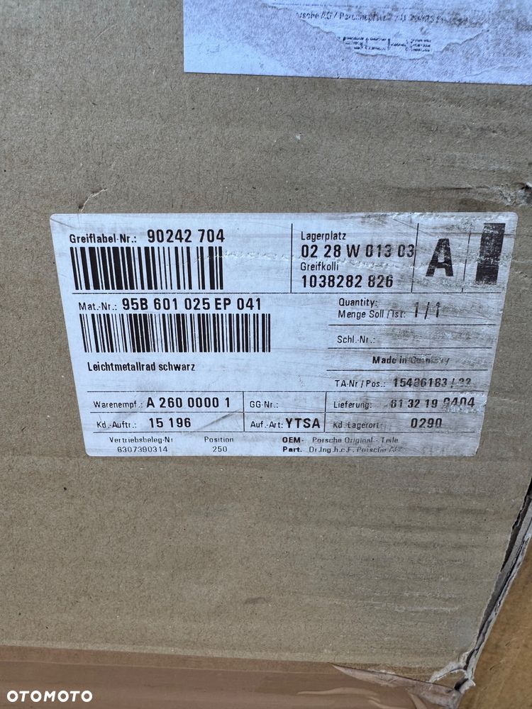 Felgi, Alufelgi Porsche Macan,Cayenne,Panamera 21cali 5x112 95B601025EP - 9