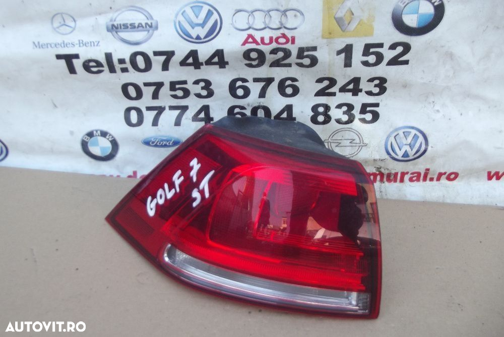 Stop stanga VW Golf 7 stop stanga aripa hatchback dezmembrez Vw Golf 7 - 2