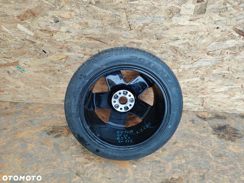 VW 8,5JX18 ET4 fi57,1 5x112 KOŁO ZAPASOWE 225/45R18 99Y - 15