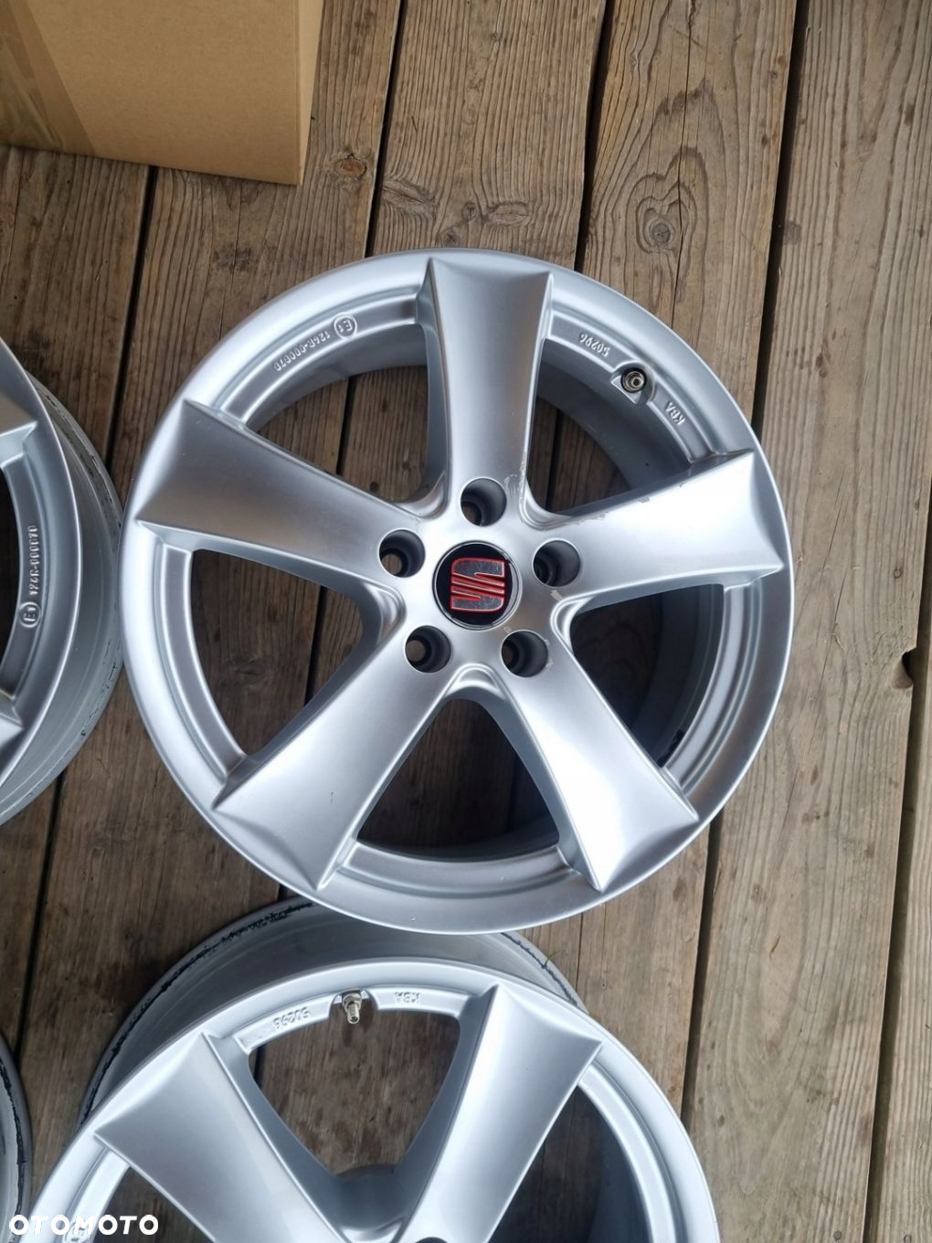 SEAT TARRACO,LEON,VW GOLF,PASSAT,AUDI,A4,SKODA octavia 7X17 ET40 bdb stan - 5