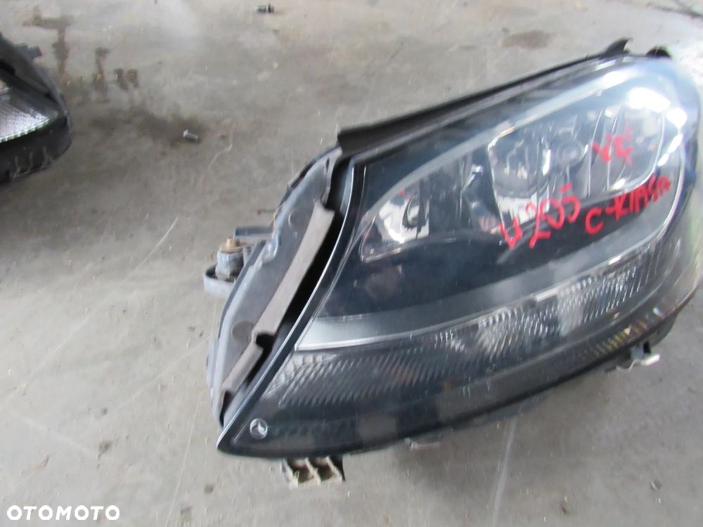 mercedes w205 c klasa przednia lewa prawa lampa uk - 2