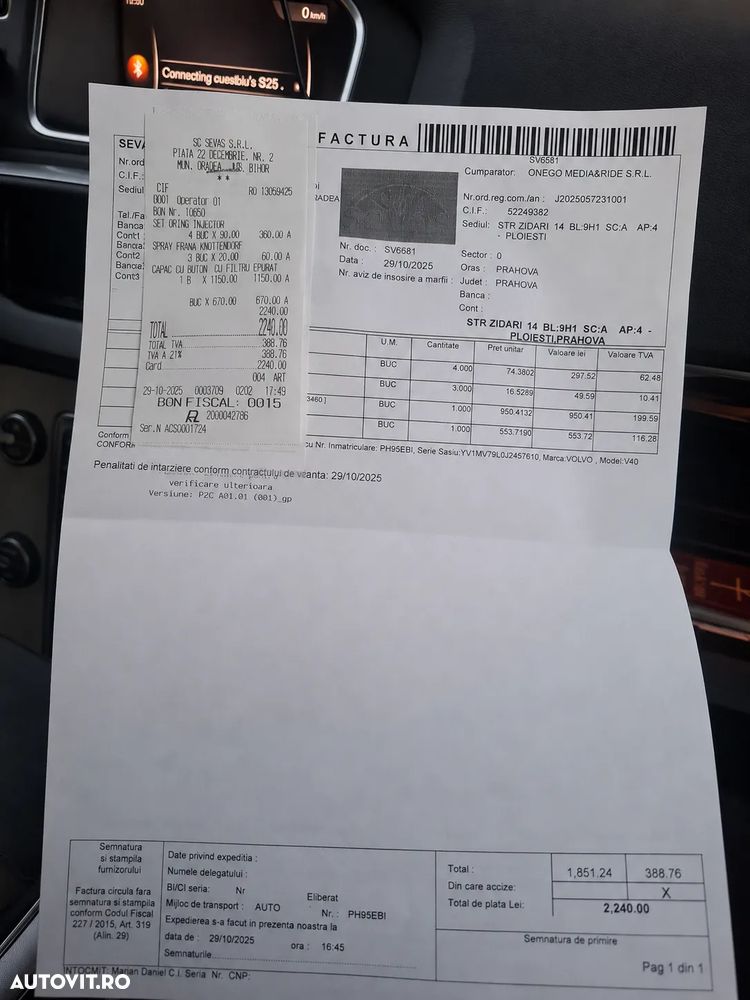 Volvo V40 D3 Aut. Inscription - 12