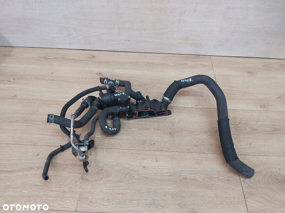 Nissan Juke I F15 Pulsar Qashqai J11 obudowa termostatu 1,2 DIG-T przewód - 5