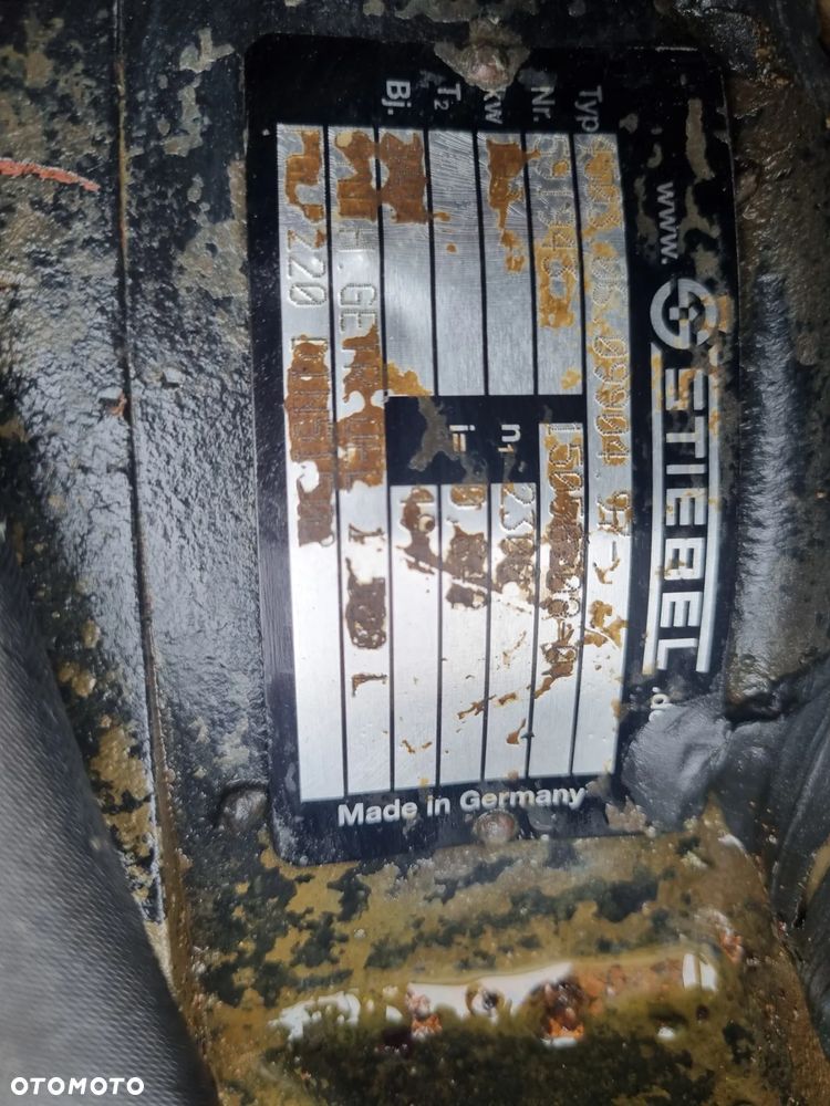 Przekładnia do maszyn budowlanych zamiatarka Stiebel - 2