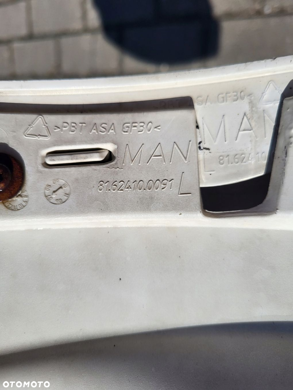 Maska Grill Atrapa Polik Podszybie MAN TGA TGL 81624100062 - 6